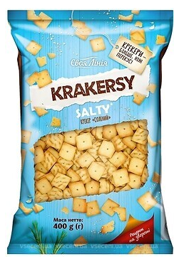 Крекер Своя Лінія солений, 400г